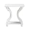 Baxton Studio End Table, 22 W, 15 L, 24 H, MDF, FIrwood, White 222-12595-ZORO - alternate 6